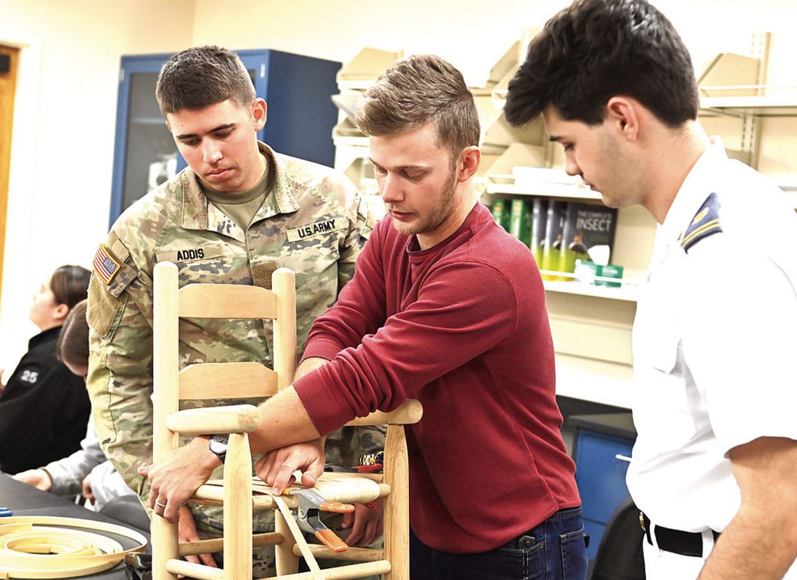 VMI Botany Class Learns Practical Uses