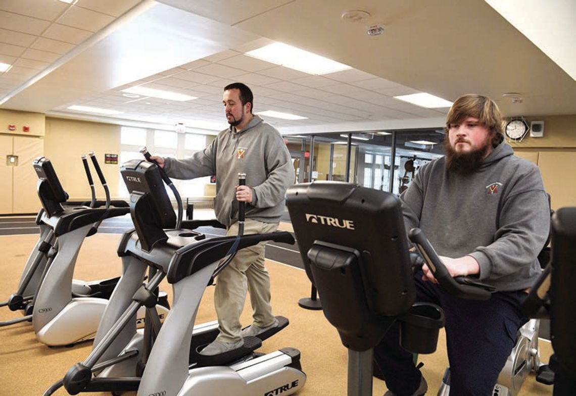 VMI Employees Work Together to Get into Shape