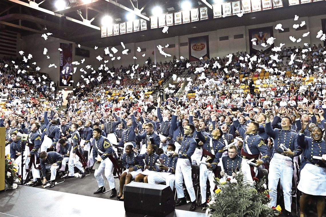 VMI Graduates ‘Overcame Distractions’