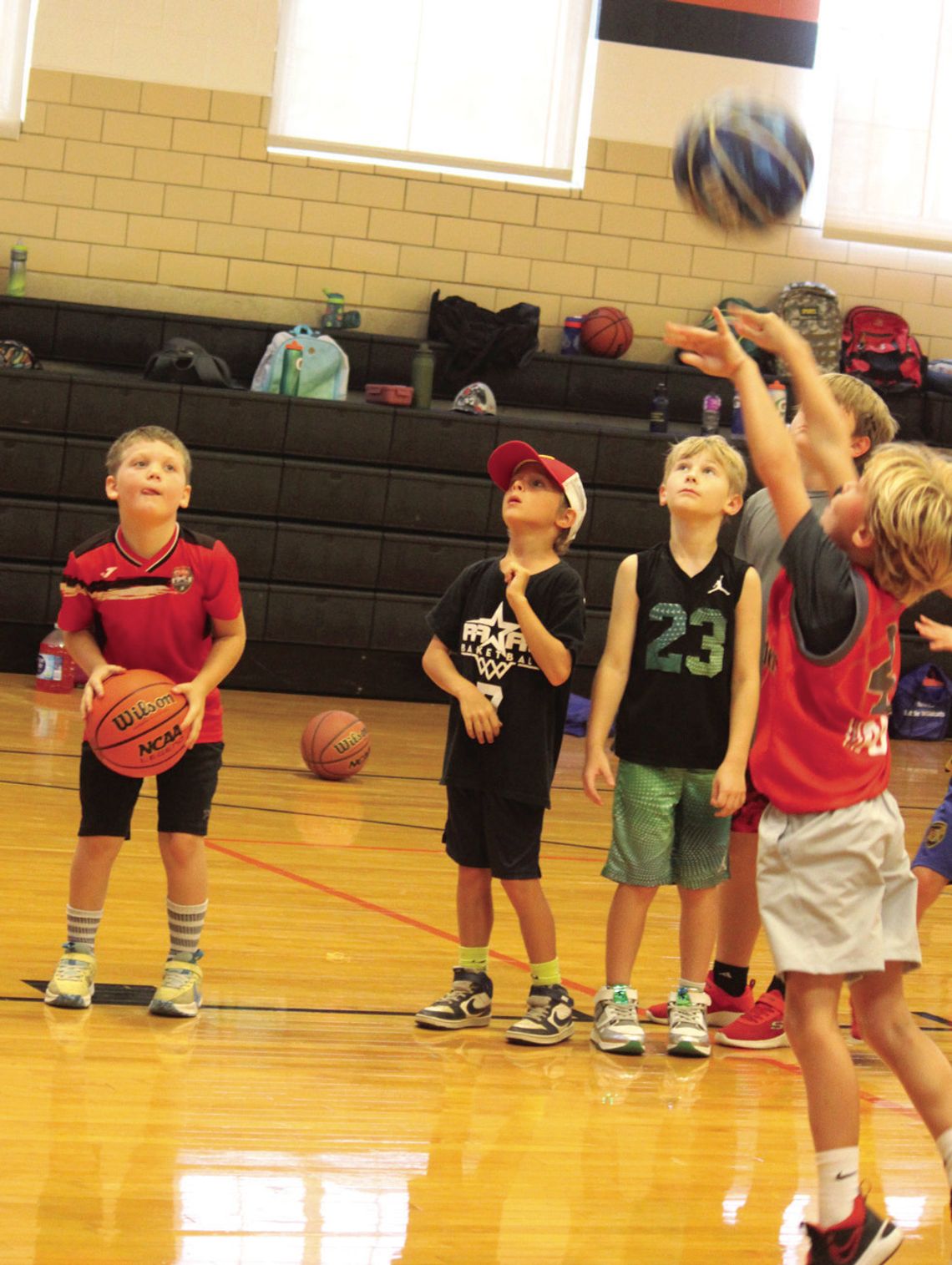 VMI Hoops Players Run RARO Camp