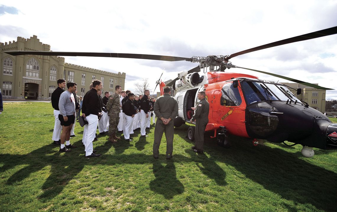 VMI Makes History With Coast Guard