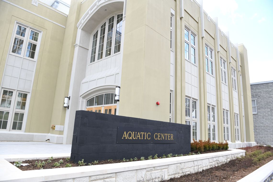 VMI's Aquatics Center Dedicated