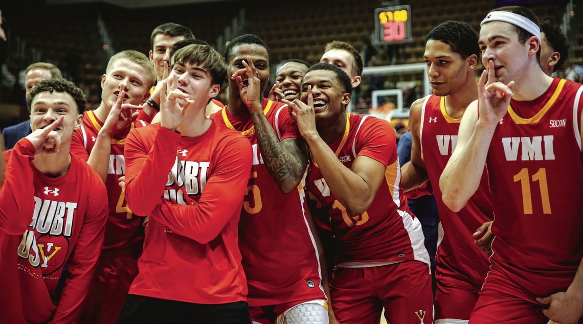 VMI Scores Huge Upset In Tourney