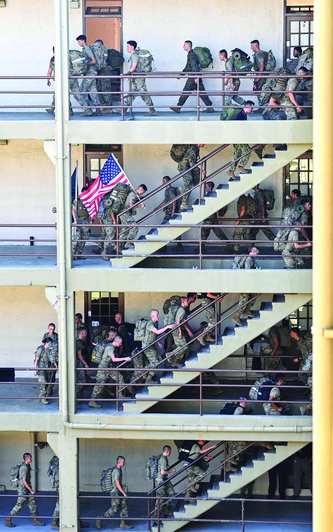 VMI Stair Climb Commemorates Sept. 11