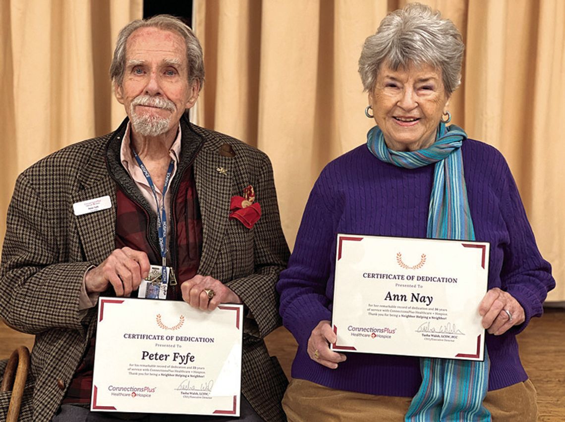 Volunteers Honored