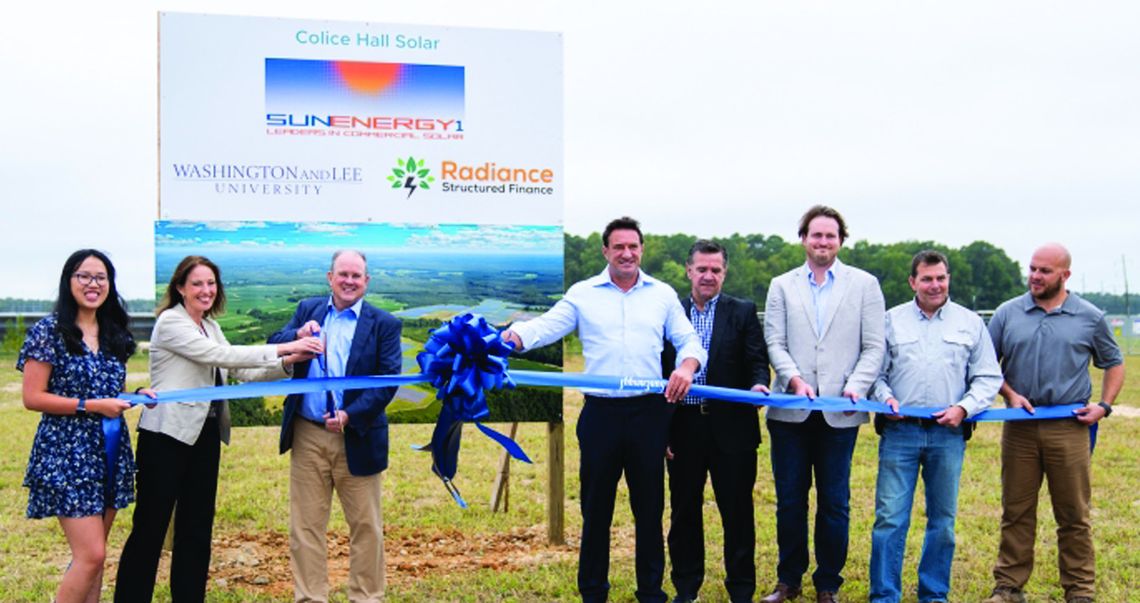 W&L Dedicates Offsite Solar Array