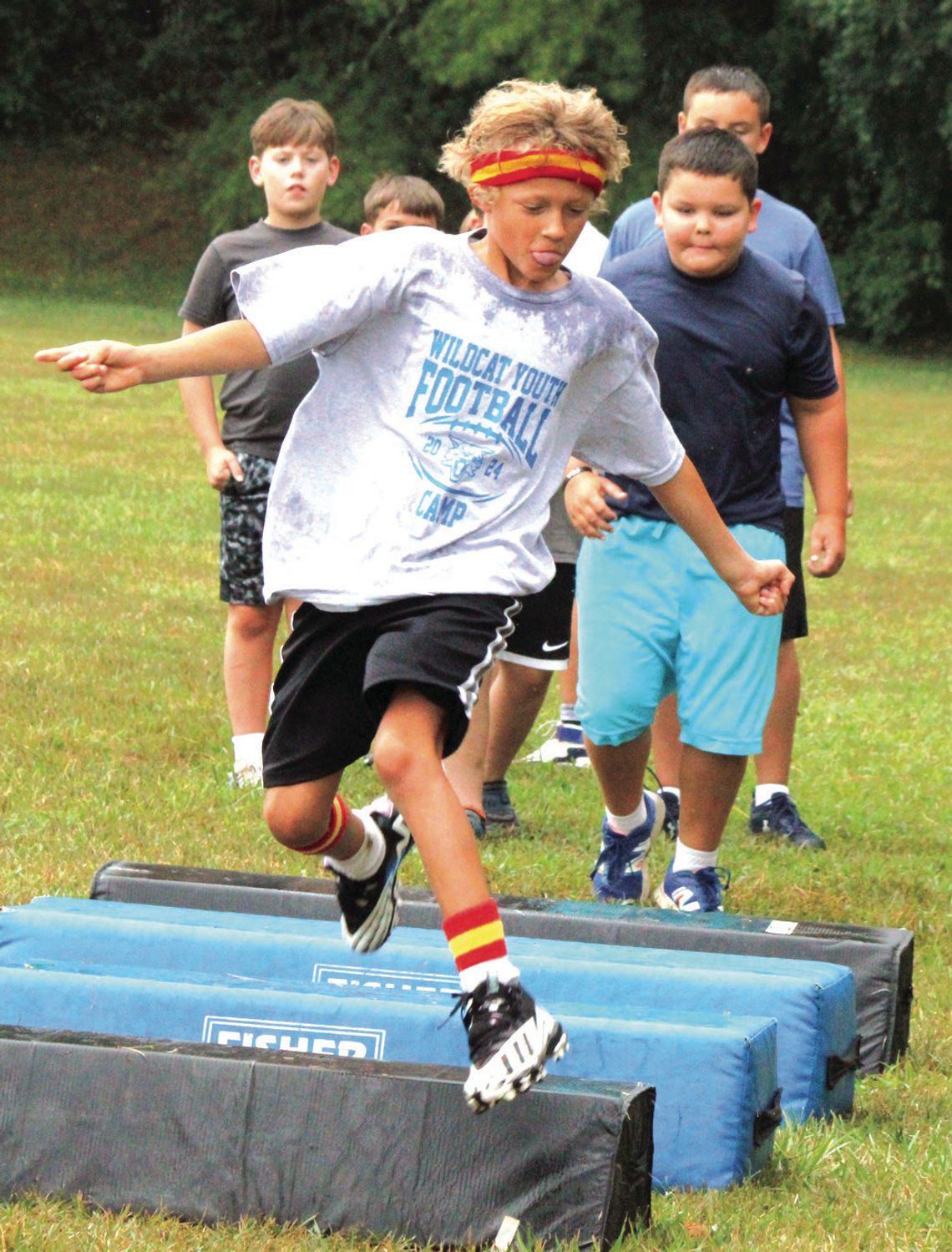 Wildcats Hold Youth Football Camp