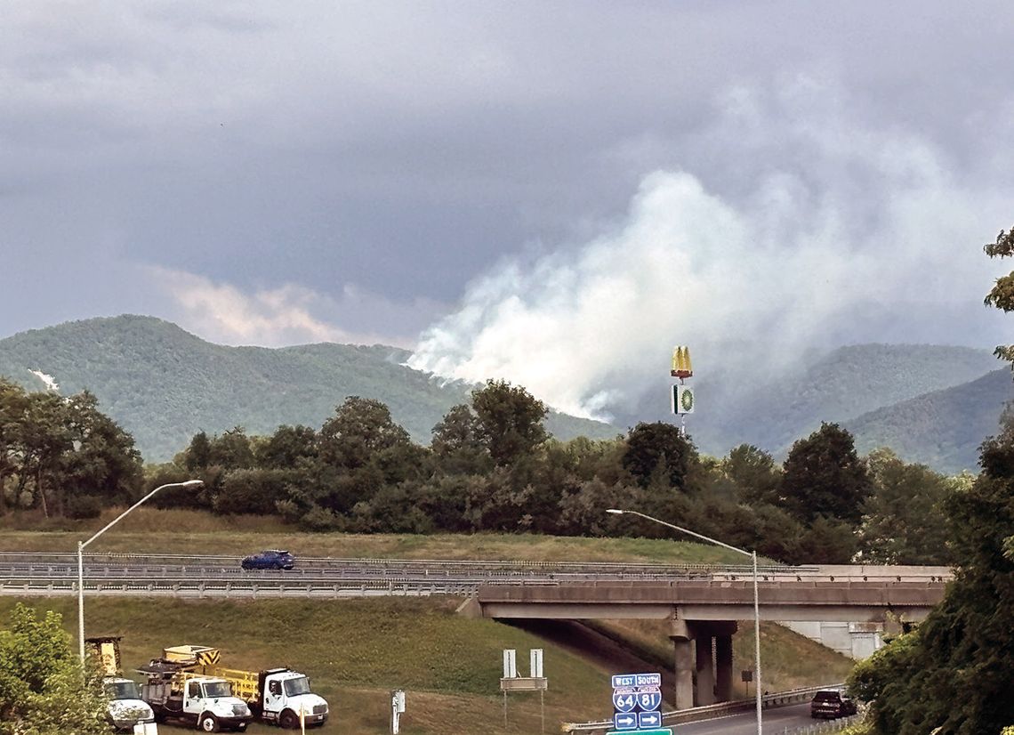 Wildfire Starts In National Forest Wildfire Starts In National Forest