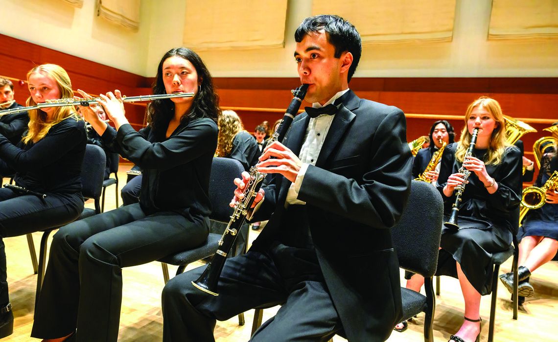 Wind Ensemble Performing