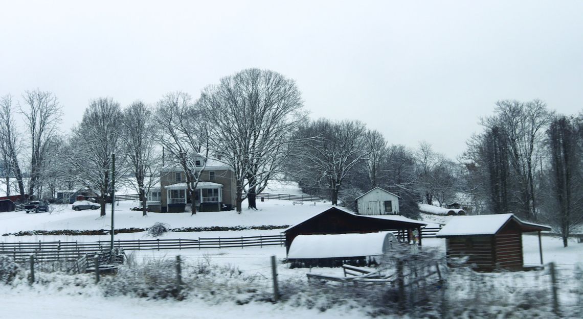 Winter Arrives In Rockbridge