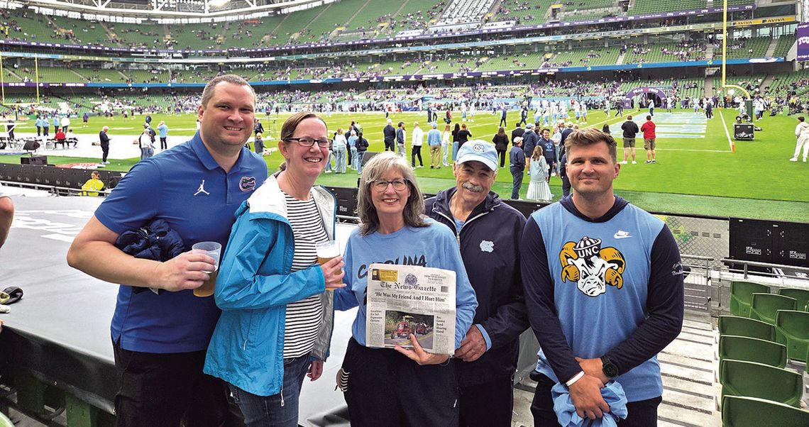 With The Tarheels In Ireland With The Tarheels In Ireland