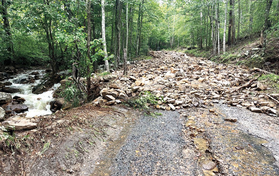 Woman Rescued From Flooding