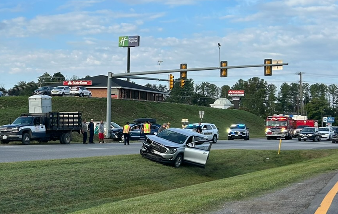 Wreck blocks at least one lane of Route 11 Wednesday morning