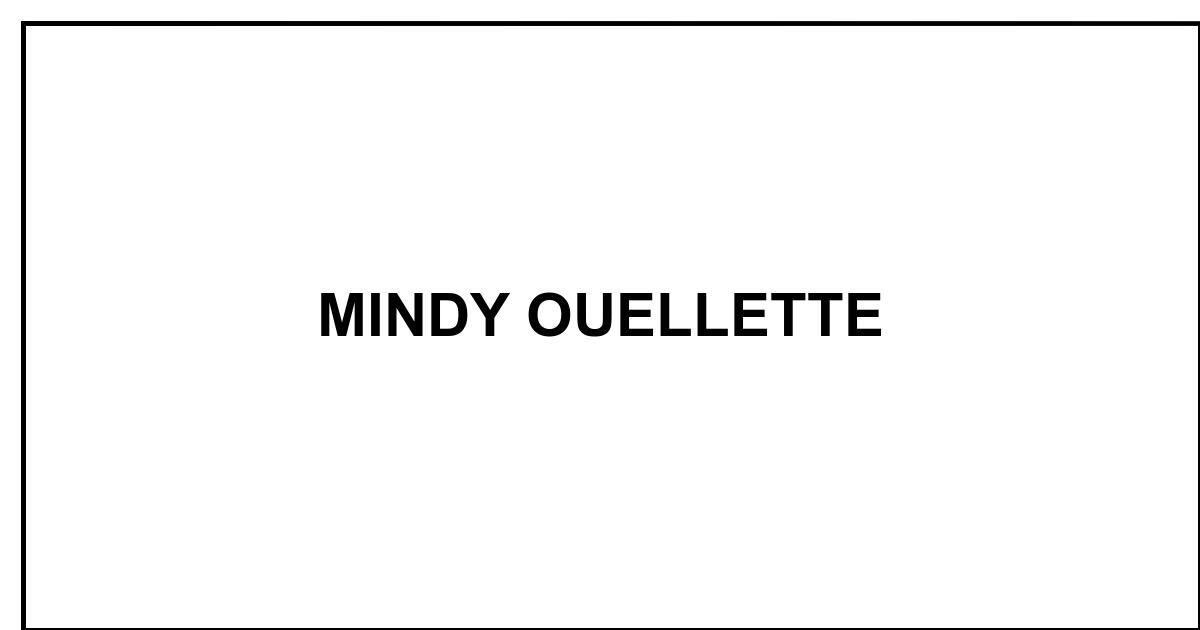 obituary-mindy-ouellette